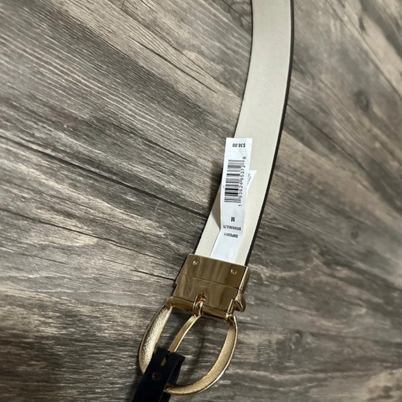 Steve Madden Women's Fish-Eye-Logo Waist Belt Reversible Size Medium - Picture 11 of 12